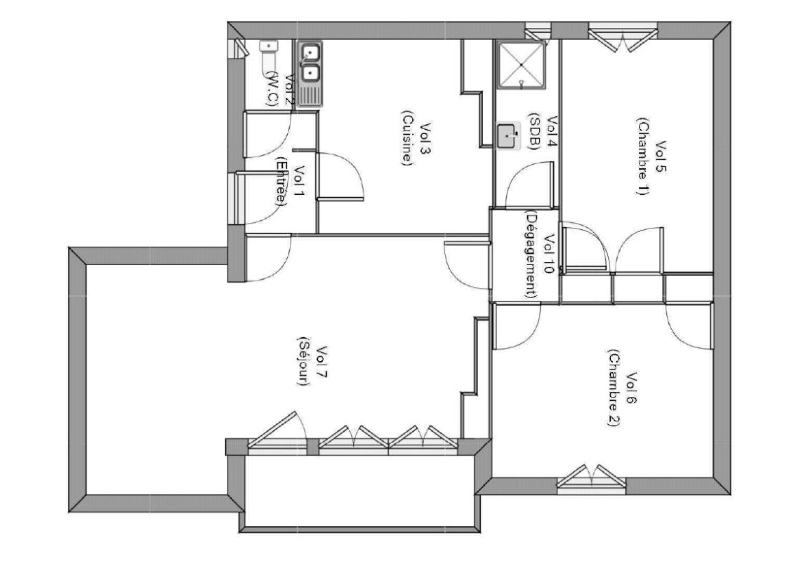 Image_3, Appartement, Lyon, ref :1792C3