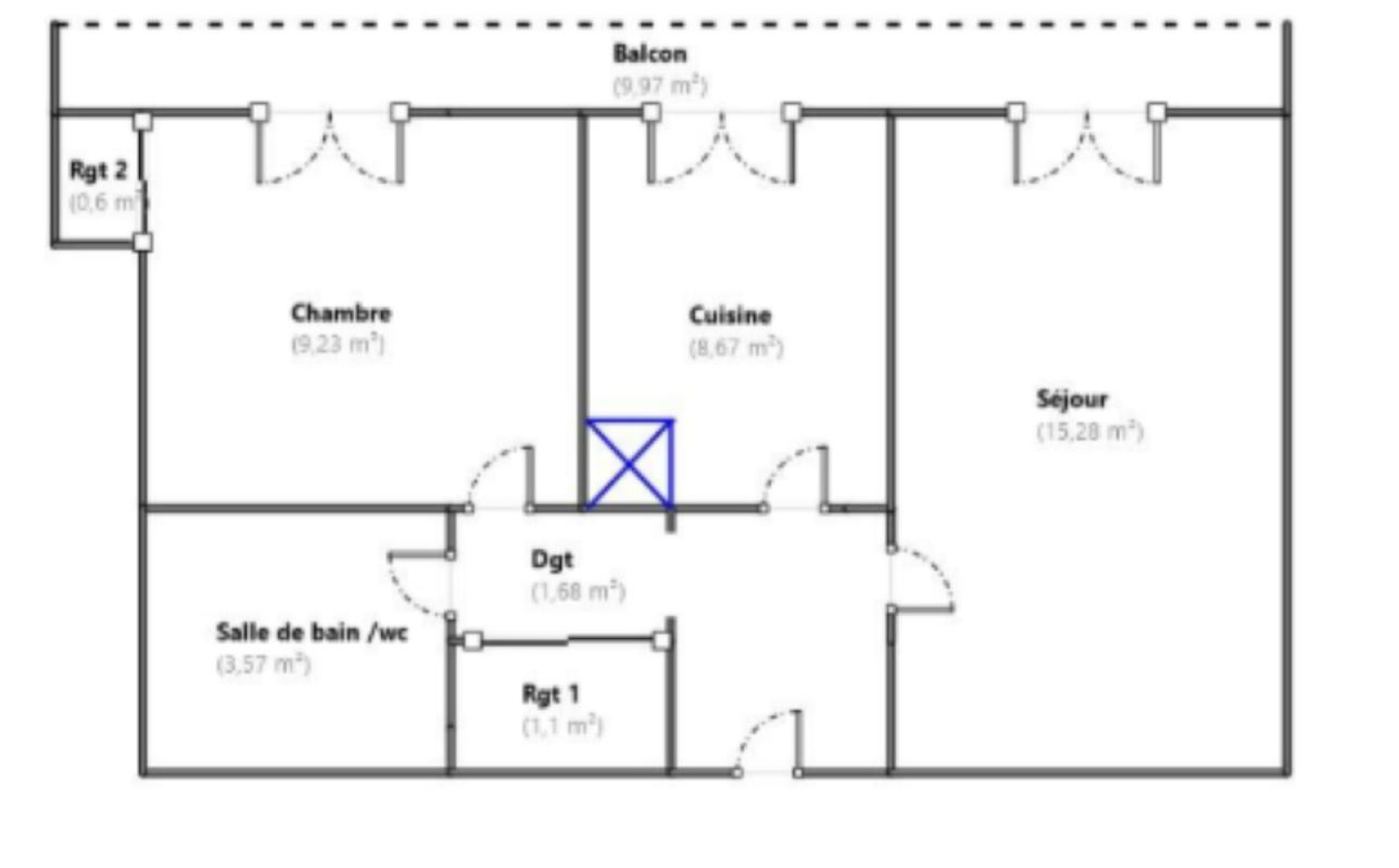 Image_6, Appartement, Le Coteau, ref :MG1861